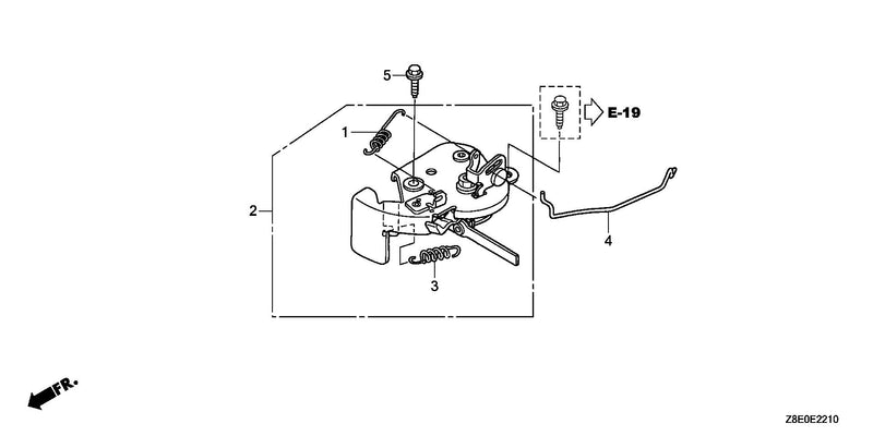 CHOKE LEVER ASSY.