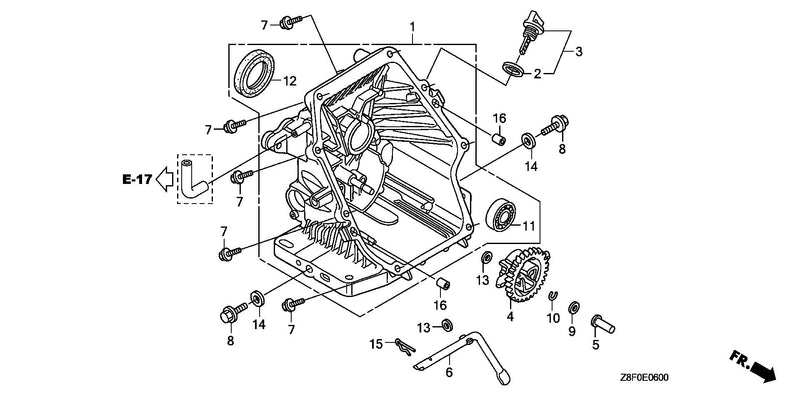 CRANKCASE COVER