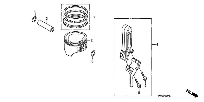 PISTON@CONNECTING ROD