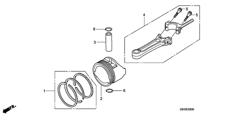 PISTON@CONNECTING ROD