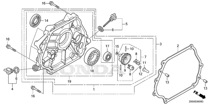 CRANKCASE COVER (1)