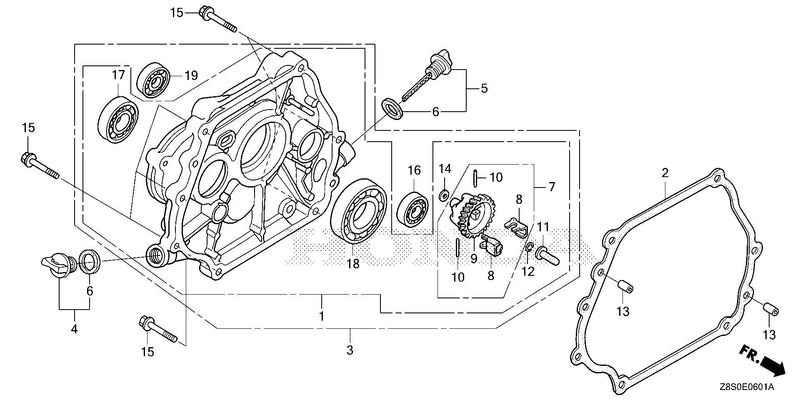 CRANKCASE COVER (2)
