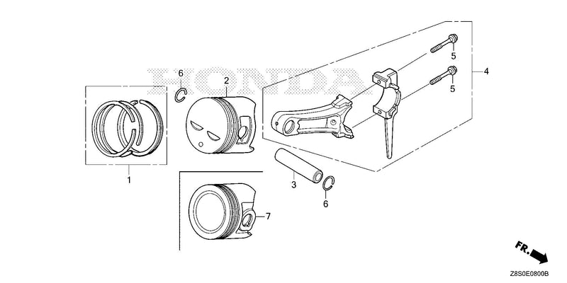 PISTON@CONNECTING ROD