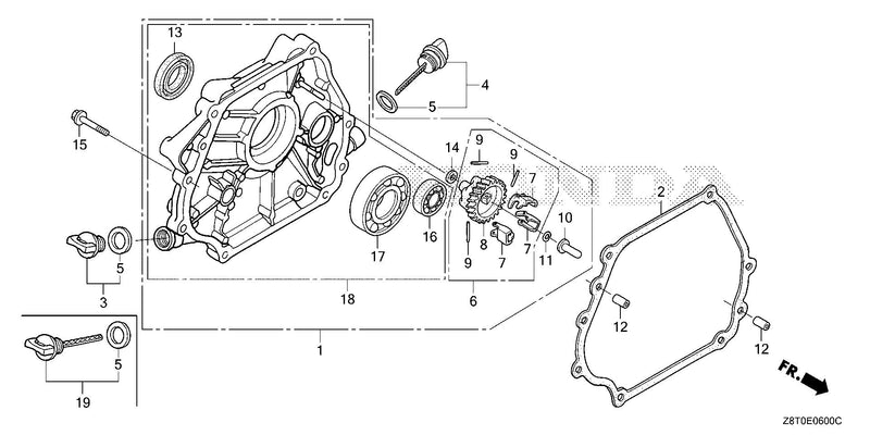 CRANKCASE COVER (1)