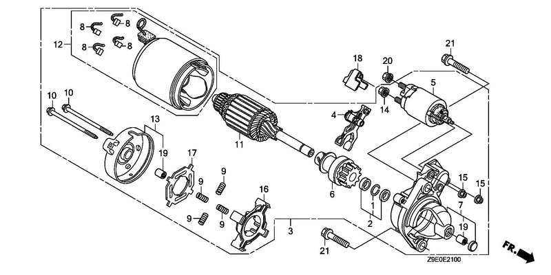 STARTER MOTOR