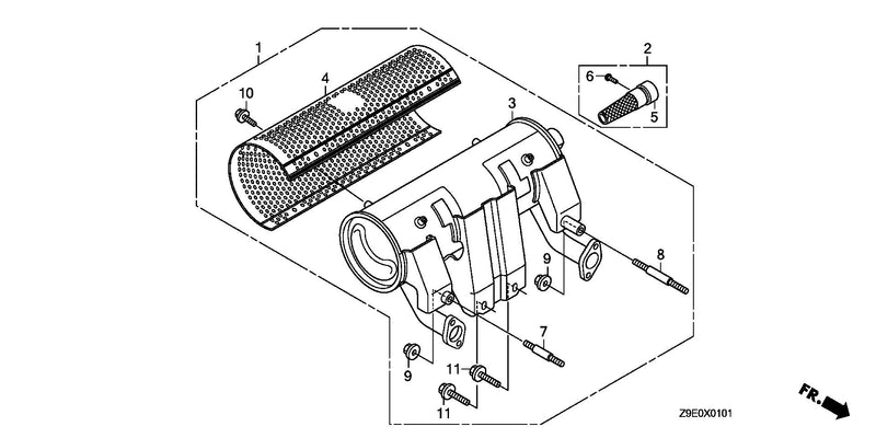 MUFFLER (HIGH-L.)