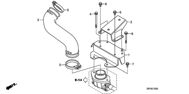 AIR CLEANER STAY