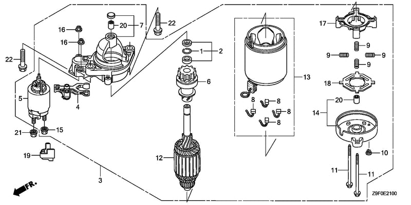 STARTER MOTOR