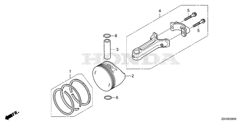 PISTON@CONNECTING ROD