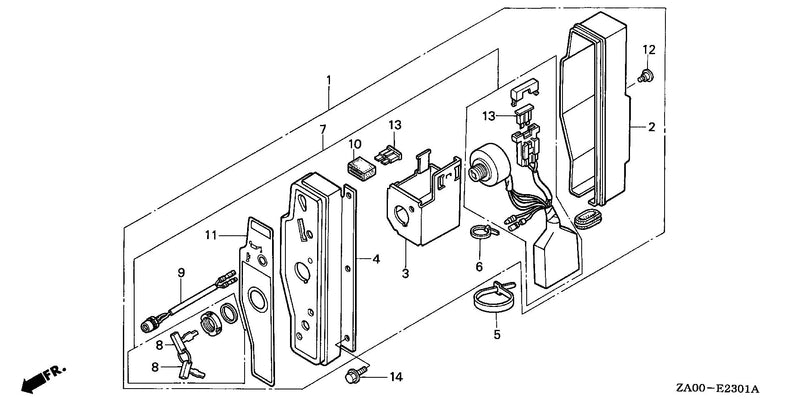 CONTROL BOX (10A)