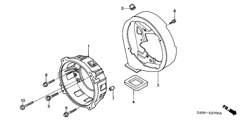 FRONT HOUSING@DUCT COVER