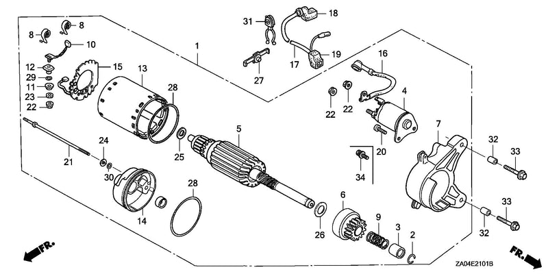 STARTER MOTOR (2)