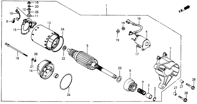 STARTER MOTOR (EMS)