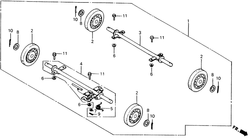 WHEEL (4-WHEELS)