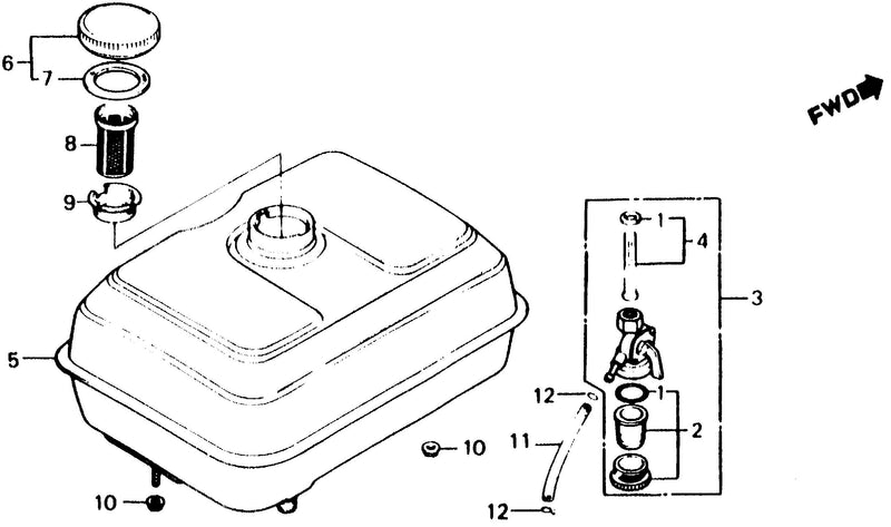 FUEL TANK@FUEL VALVE
