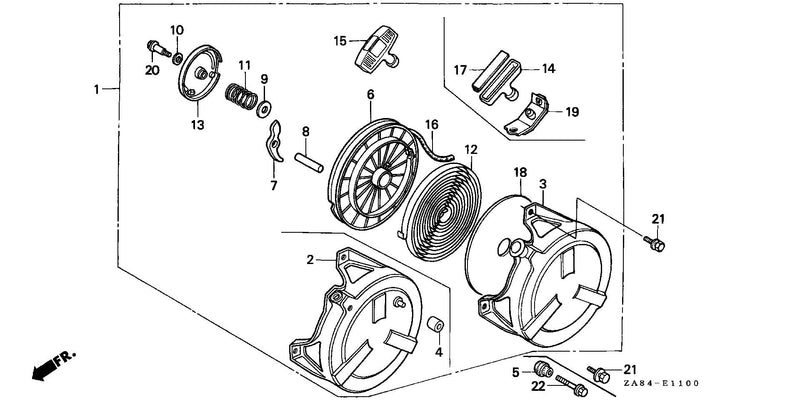 EX/EM650RECOIL STARTER (1)