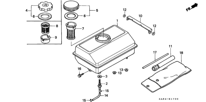 EG650   FUEL TANK