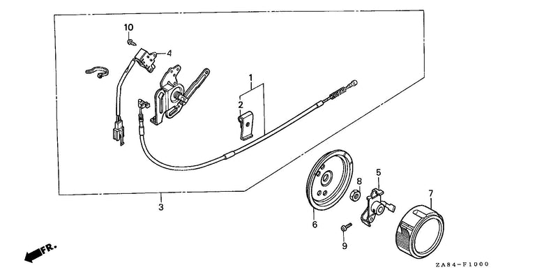 EX650   CONTROL SWITCH