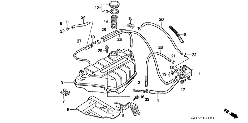 EM650   FUEL TANK