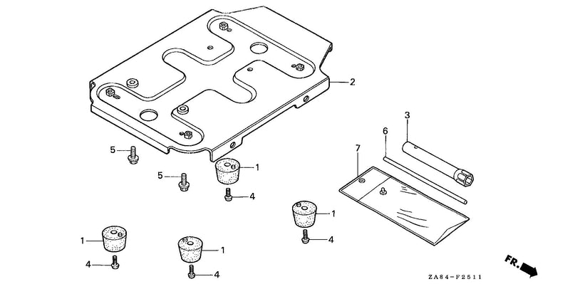 EG650   BASE PLATE@TOOLS