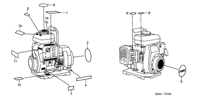 EG650   LABELS
