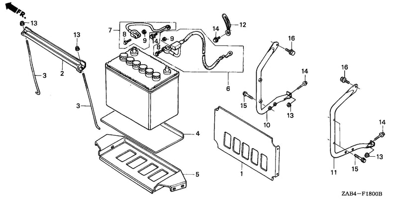 BATTERY TRAY