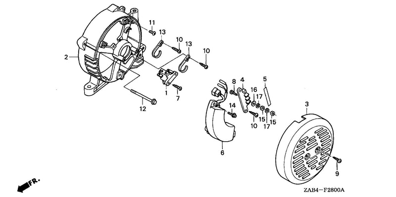 REAR HOUSING