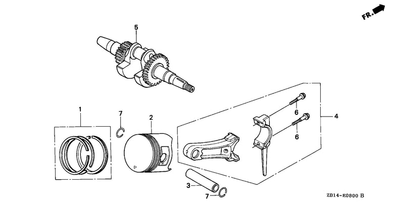 PISTON@RINGS@CRANKSHAFT