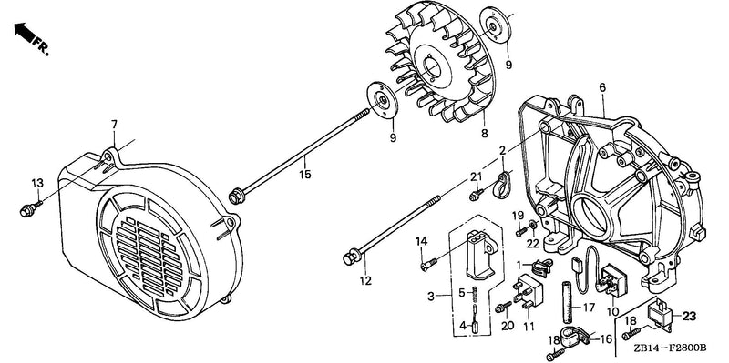 REAR HOUSING