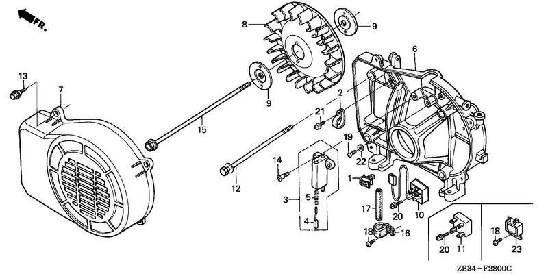 REAR HOUSING