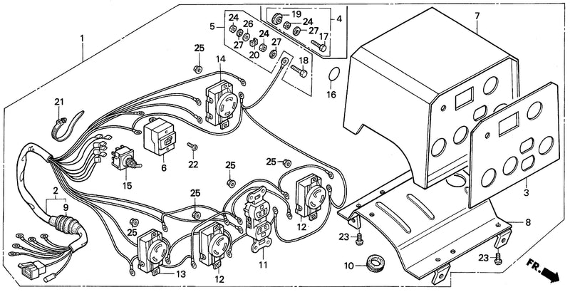 CONTROL BOX (EG3500X)