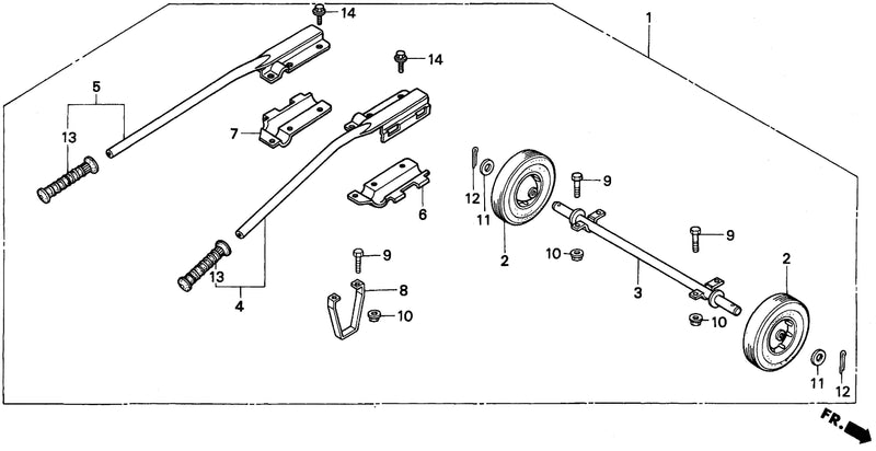 WHEEL (2-WHEELS) (EM, EB)