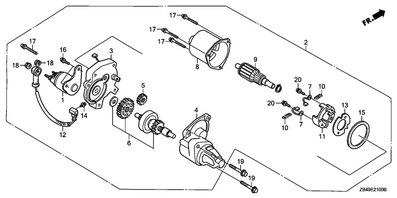 STARTER MOTOR