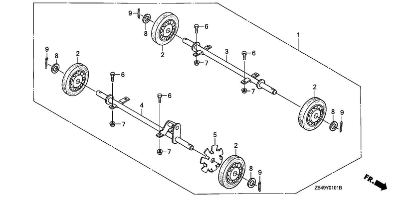 EB/EM   WHEEL (4-WHEELS)