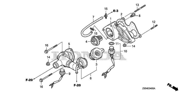 THERMOSTAT CASE