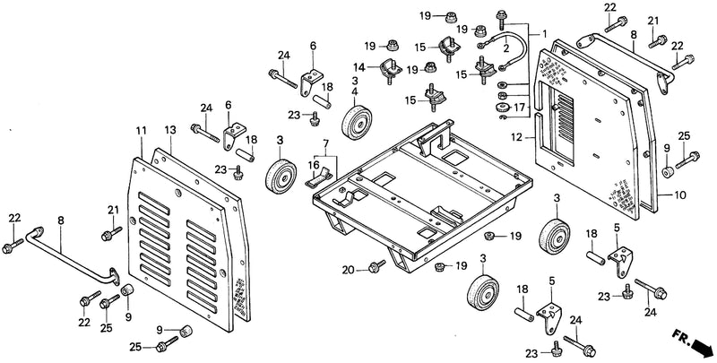 SIDE PANEL@LOWER FRAME