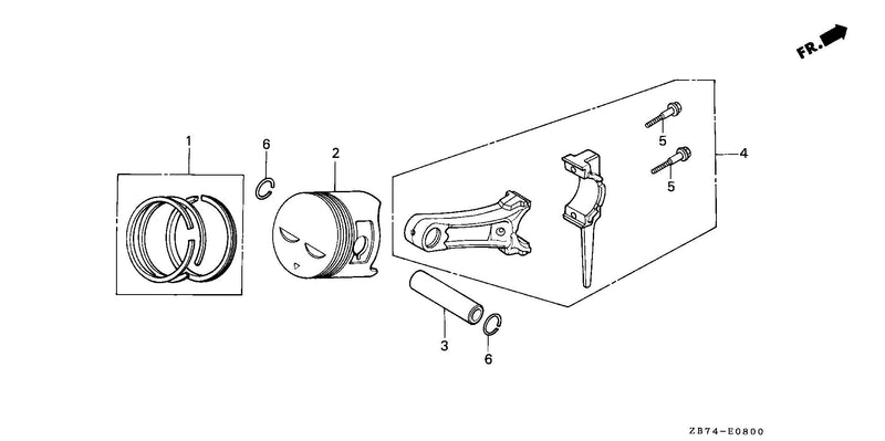 PISTON@RINGS@CONNECTING  ROD