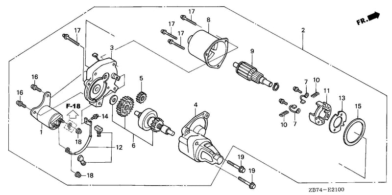 STARTER MOTOR