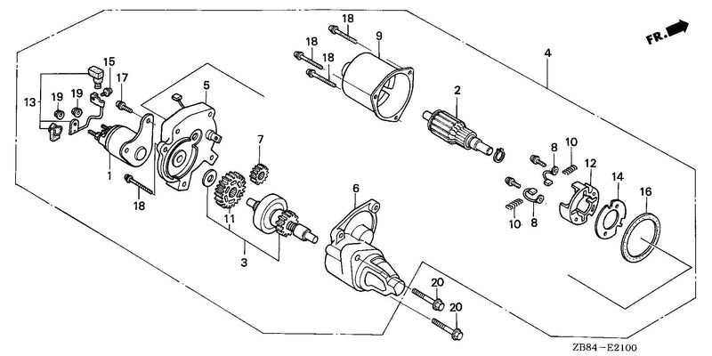 STARTER MOTOR