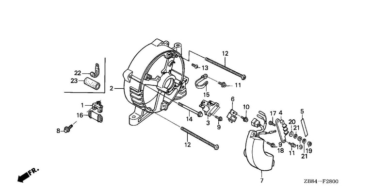 REAR HOUSING