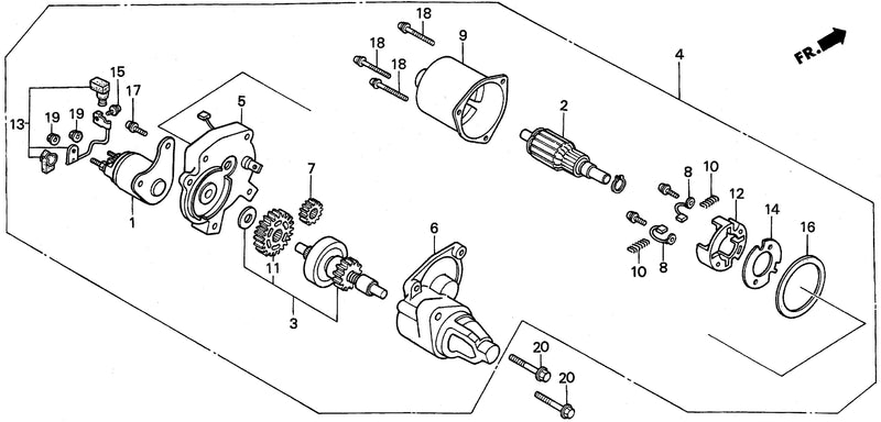 STARTER MOTOR