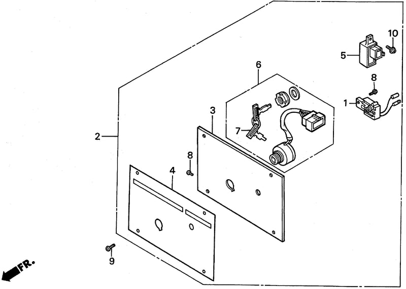 ENGINE SWITCH PANEL