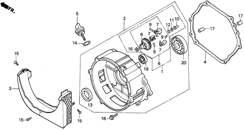 CRANKCASE COVER