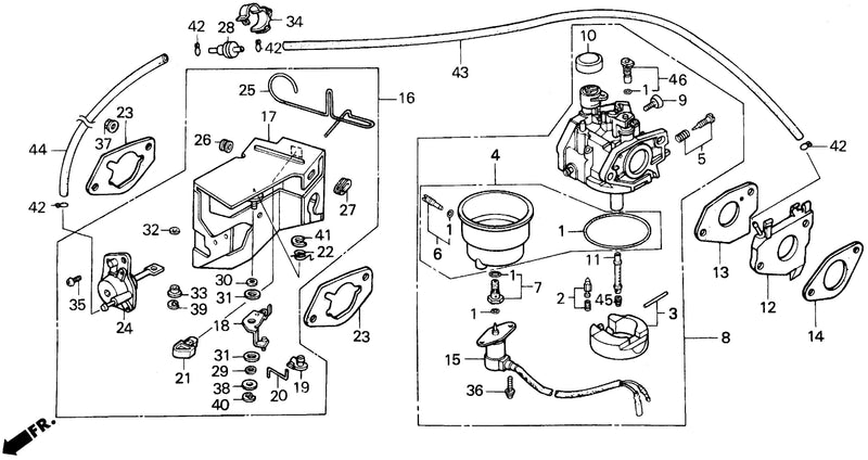 EM/EB   CARBURETOR