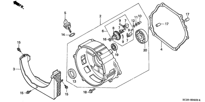 CRANKCASE COVER