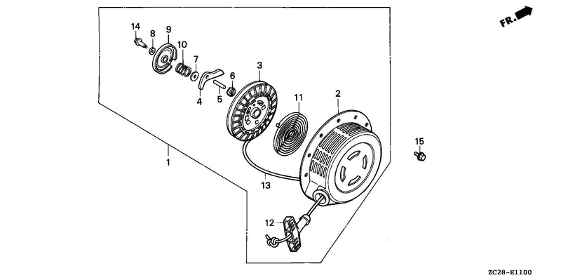 EW171   RECOIL STARTER