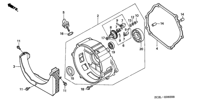 CRANKCASE COVER