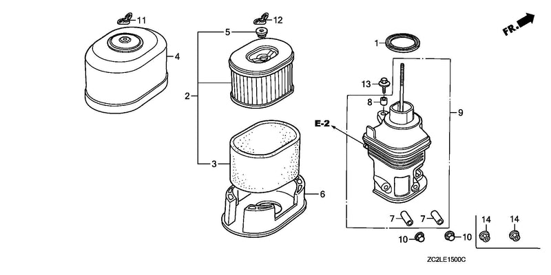 EG      AIR CLEANER