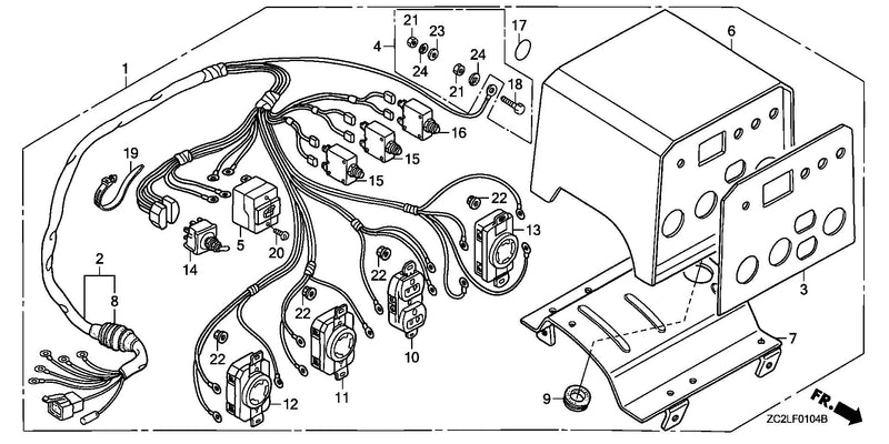 EG      CONTROL BOX (EG5000XK1)  (FROM 4135487)