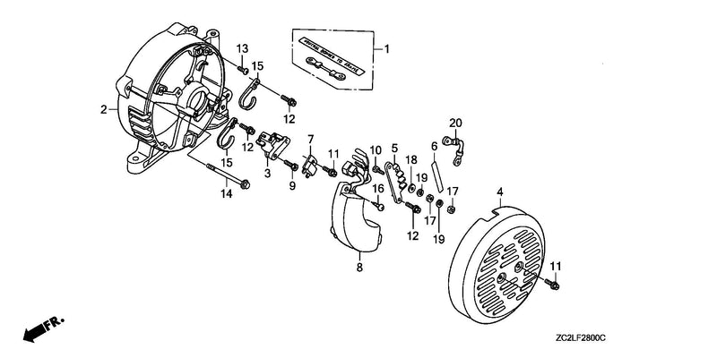 REAR HOUSING
